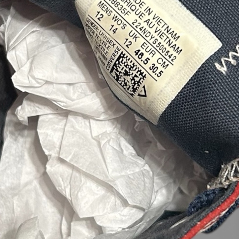 USA flag Low Chuck Taylor Converse - Picture 8 of 10